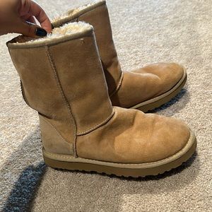 Classic Short Sand Ugg Boots